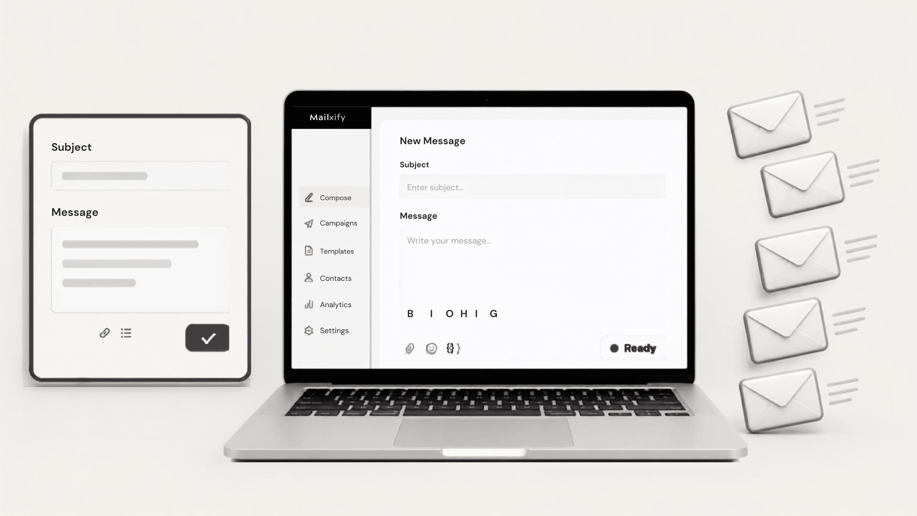 Spend less time preparing emails